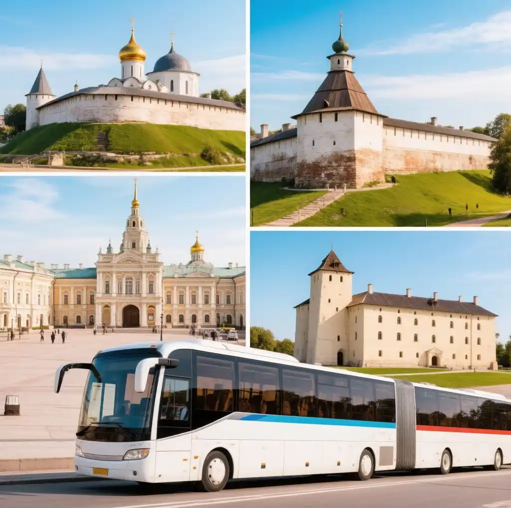 Псков, Новгород, Санкт-Петербург и Выборг