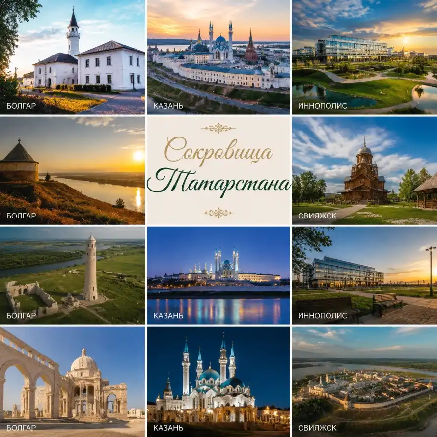 Автобусный тур Сокровища Татарстана